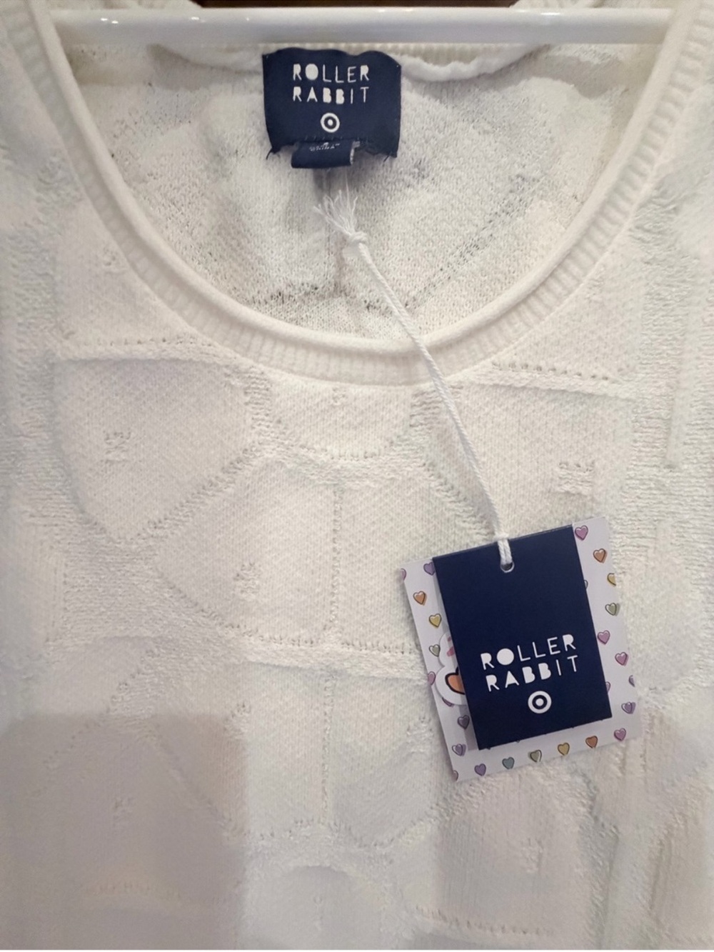 Roller Rabbit Cream Knit Tank Dress - Picture 4 of 4